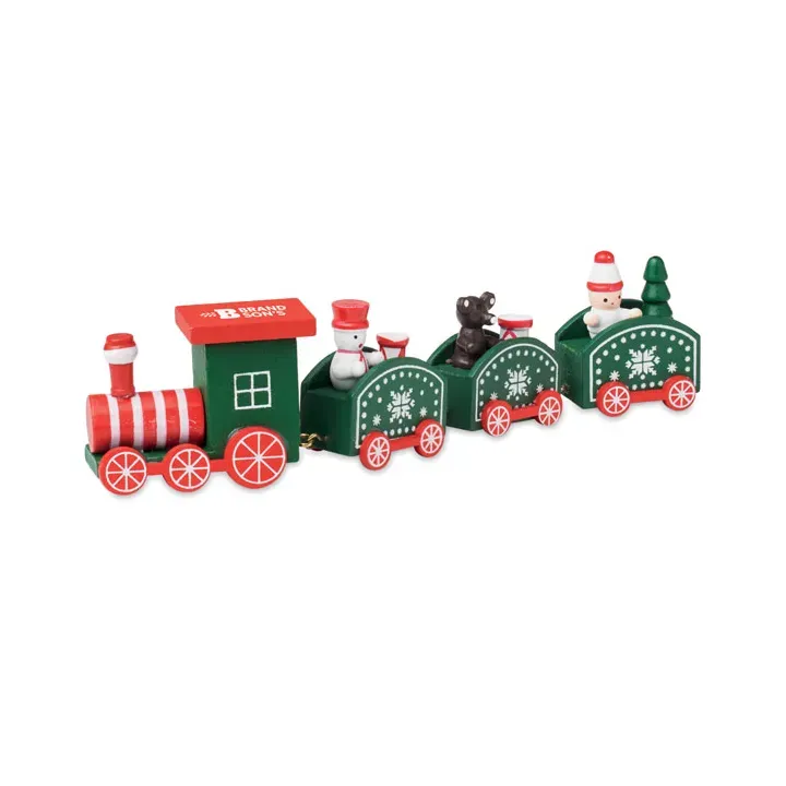 Wooden Christmas train - CX1559 (MOCN#00)